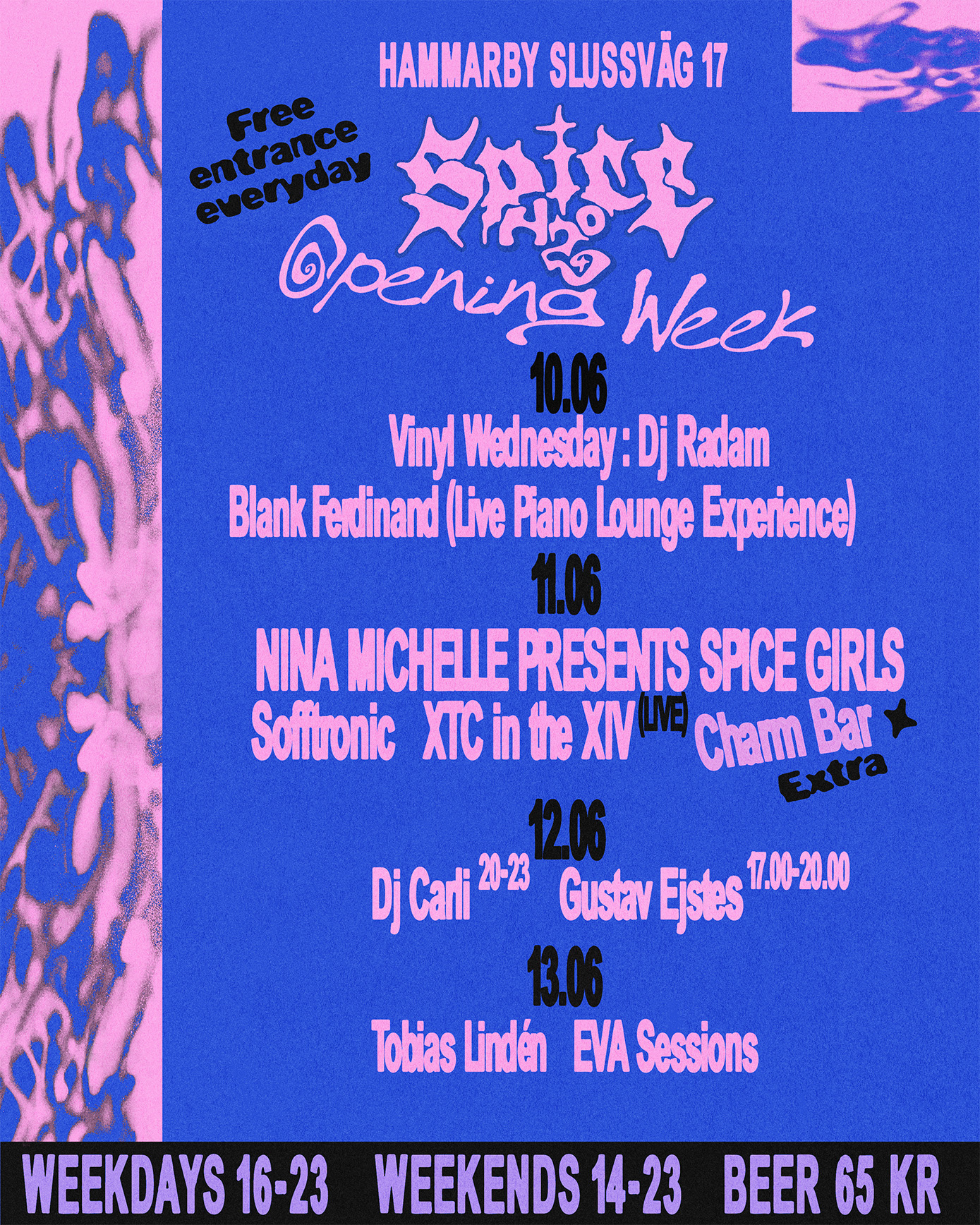 10e-13e juni @ spice h2o
