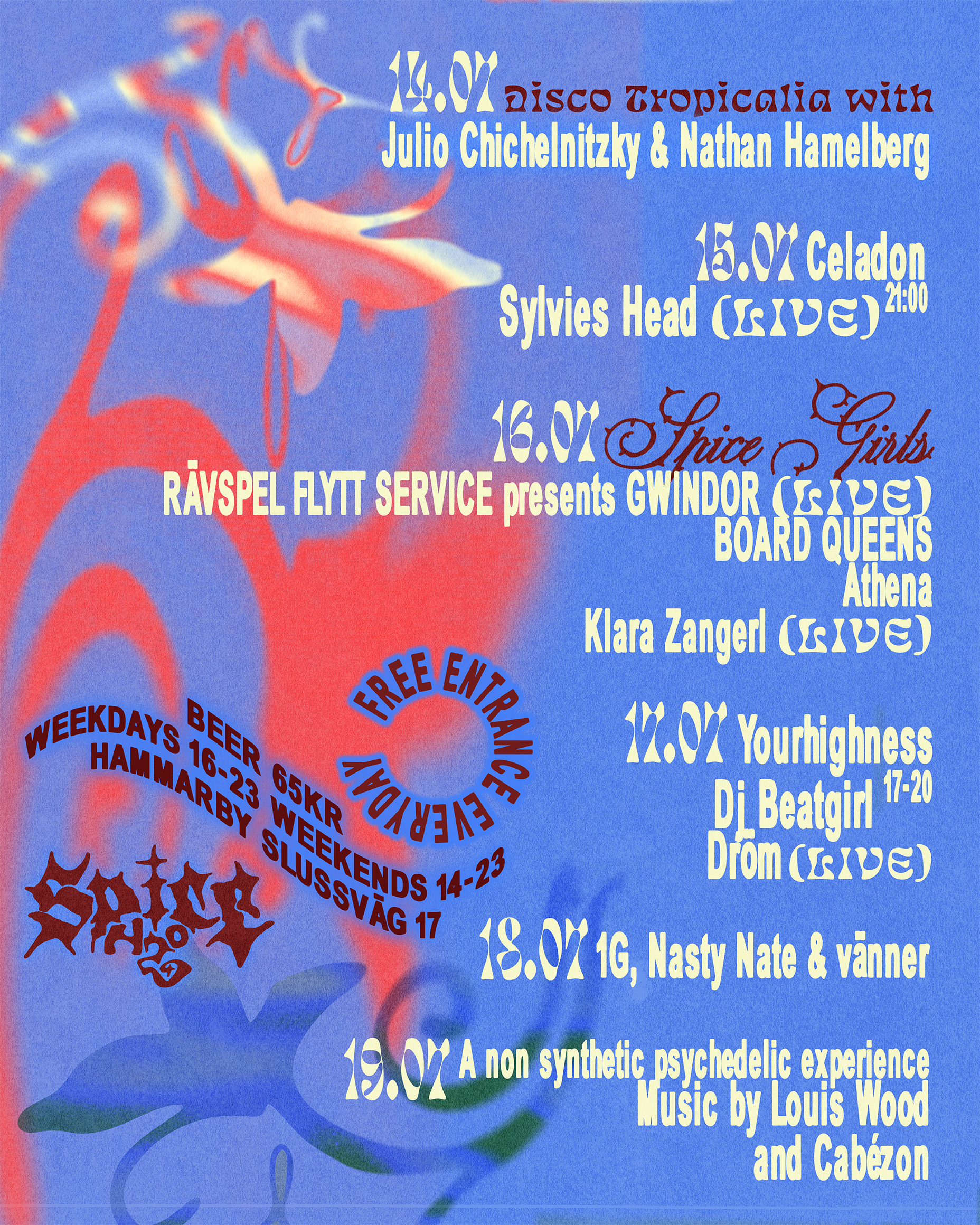 14-19 Juli Spice H2O